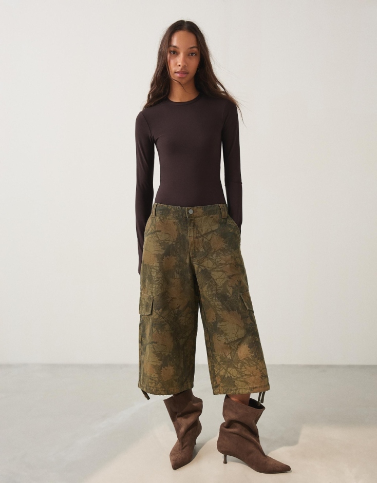 Βερμούδα με τύπωμα