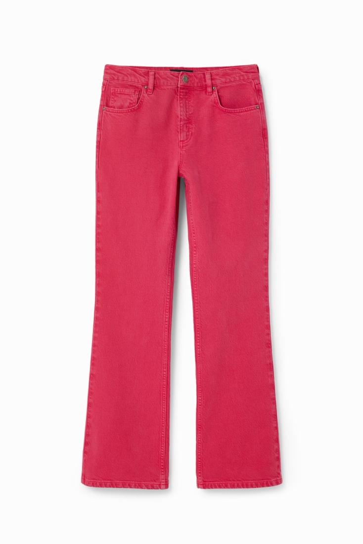 Plain flare jeans