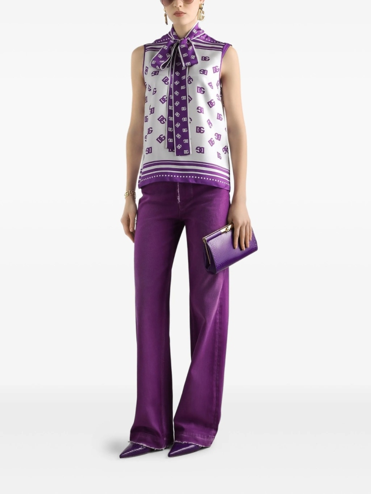 Dolce & Gabbana DNA cotton jeans