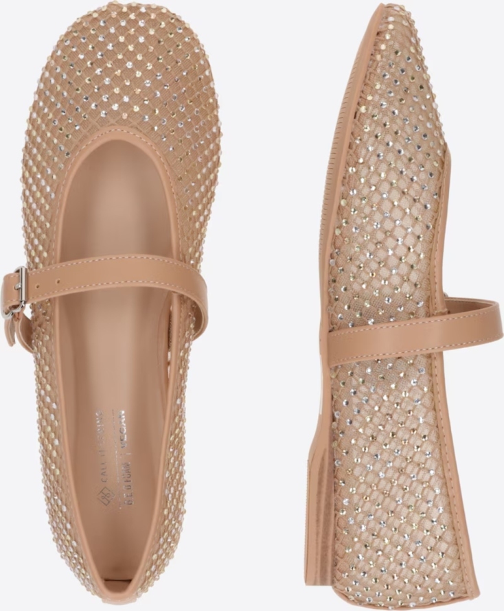 CALL IT SPRING Μπαλαρίνα με λουράκια 'ELYIAA' σε Άμμος