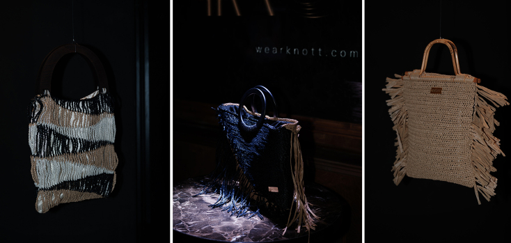 Knott: Το luxury brand με χειροποίητες πλεκτές τσάντες από τη Φλώρα Παρασκευοπούλου.