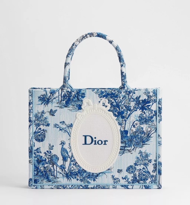 Dioriviera Medium Dior Book Tote with Strap