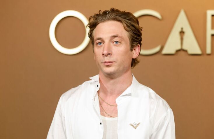 epa12530530 US actor Jeremy Allen White attends the Academy of Motion Picture Arts and Sciences 16th Governors Awards in Los Angeles, California, USA, 16 November 2025. EPA/CAROLINE BREHMAN