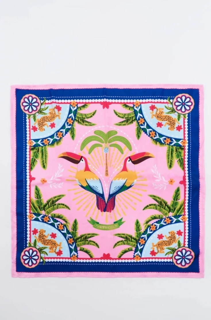 PINK-LEMONADE SCARF