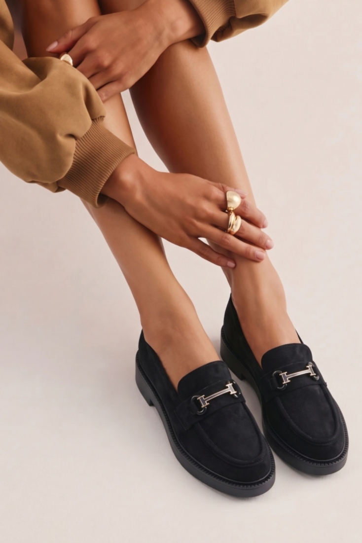 Loafers με Μεταλλικό Διακοσμητικό