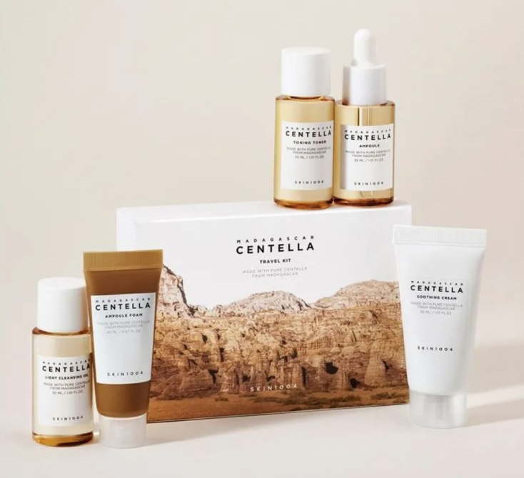 Madagascar Centella Travel Kit