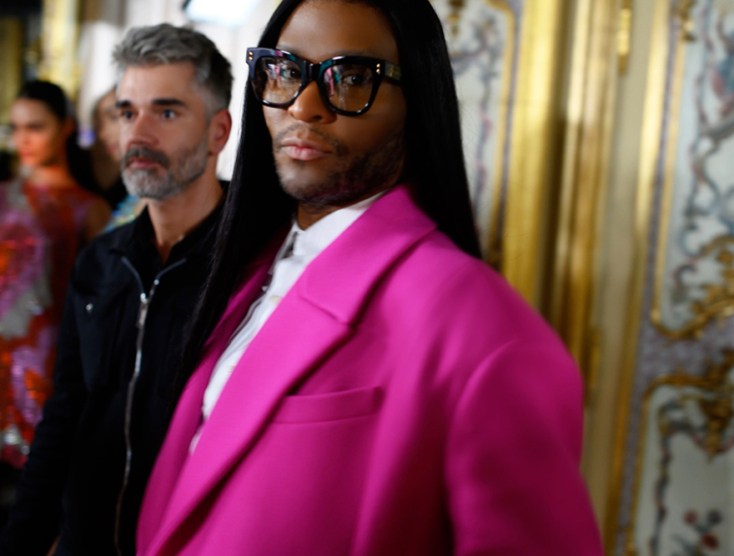 Law Roach © Celia Kritharioti Couture, Άνοιξη/Καλοκαίρι 2023, Time To Shine