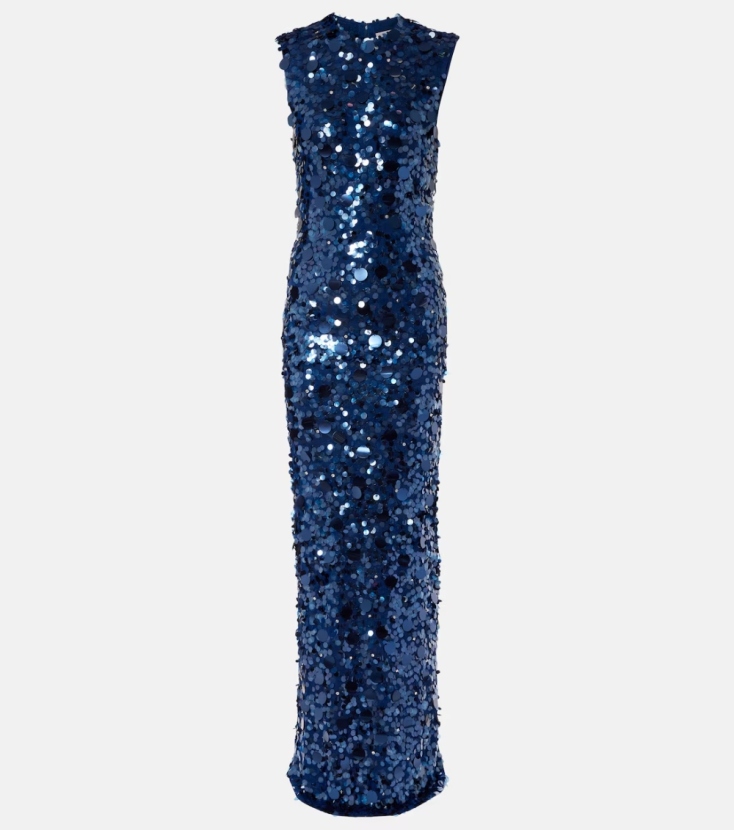 Carolina Herrera Sequined gown