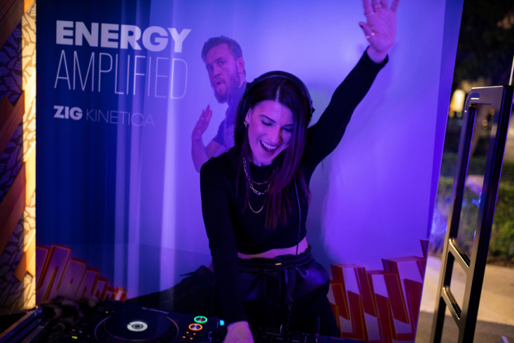 Η Νάγια Αποστόλου επιμελήθηκε τη μουσική του πάρτυ