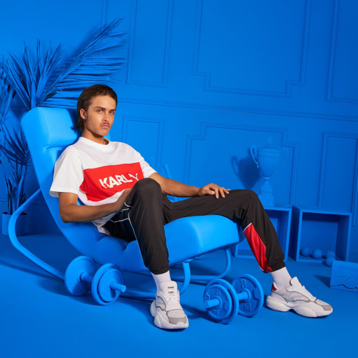 Η συλλογή PUMA x KARL LAGERFELD διαθέτει το τέλειο mix μεταξύ streetwear και high-end fashion.