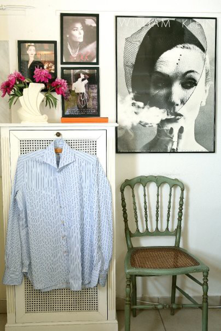 Φωτογραφία από το σπίτι του σχεδιαστή Βασίλη Ζούλια