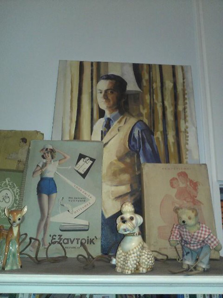 Φωτογραφία από το σπίτι του σχεδιαστή Βασίλη Ζούλια