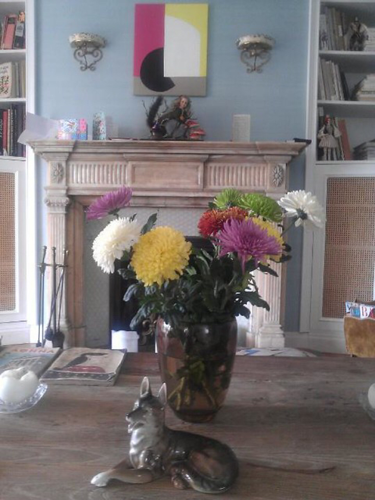 Φωτογραφία από το σπίτι του σχεδιαστή Βασίλη Ζούλια