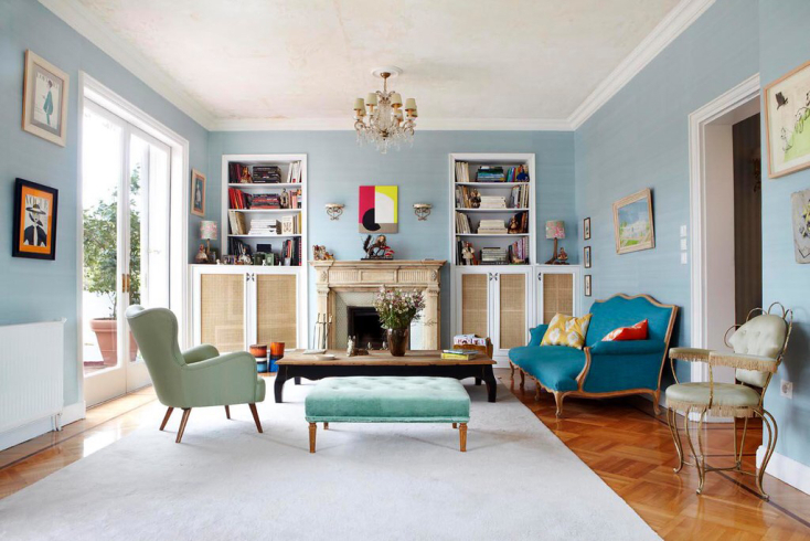 Φωτογραφία από το σπίτι του σχεδιαστή Βασίλη Ζούλια