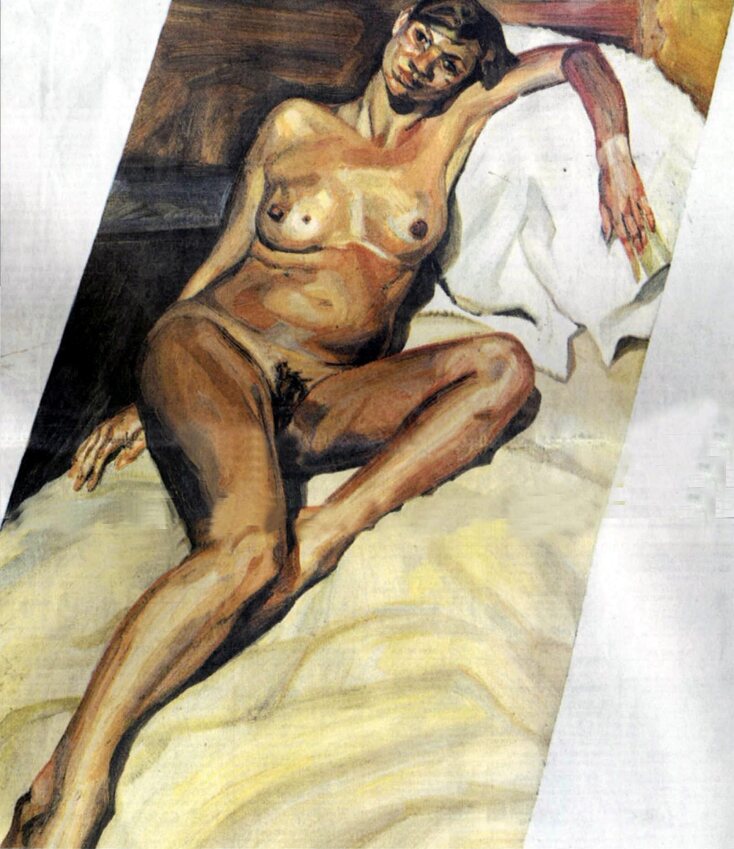 Το πορτρέτο της Κέιτ Μος από τον Λούσιαν Φρόιντ