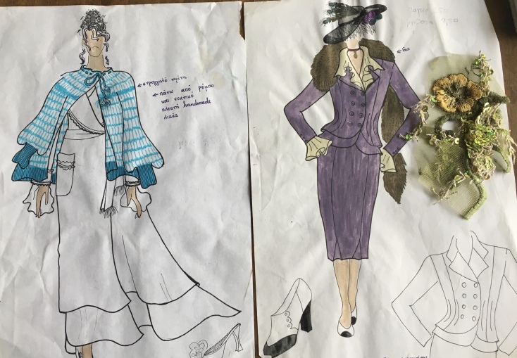 Έβελυν Σιούπη - κοστούμια