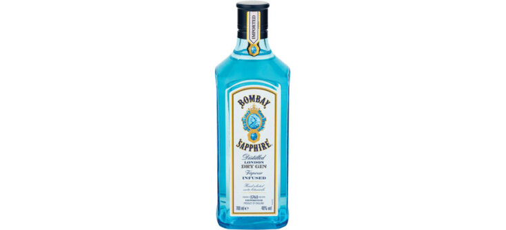 BOMBAY SAPPHIRE φιάλη ποτού