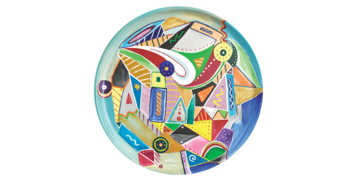 ΜΟΥΣΕΙΟ ΜΠΕΝΑΚΗ Κεραμικό πιάτο της Σοφίας Μαύρου, από το #ProjectPiato