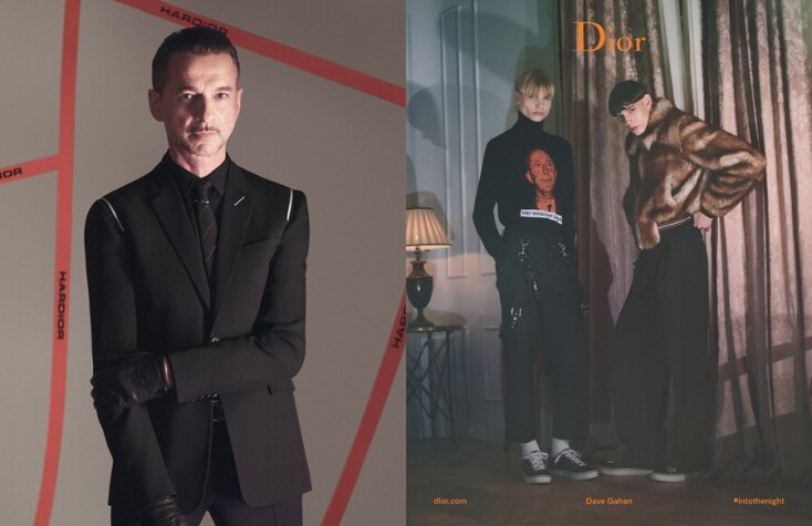 Dave Gahan for Dior Homme