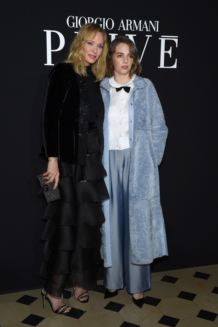 Uma Thurman και Maya Hawke