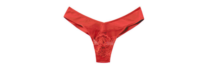 Κόκκινο εσώρουχο με δαντέλα INTIMISSIMI
