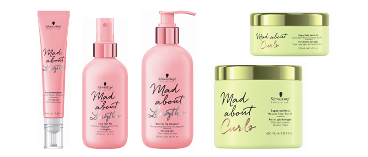 Mad About Curls Superfood, για φυσικά πολύ σγουρά μαλλιά Mad About Lengths, για μακριά μαλλιά