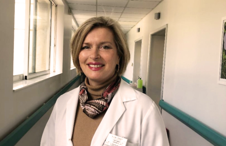 Μίνα Γκάγκα, πνευμονολόγος, συντονίστρια διευθύντρια της 7ης Πνευμονολογικής Κλινικής του νοσοκομείου Σωτηρία.