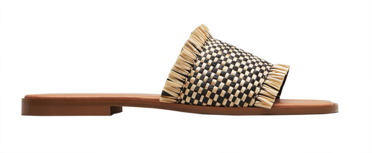 PENNYBLACK Ψάθινα παντοφλάκια €175