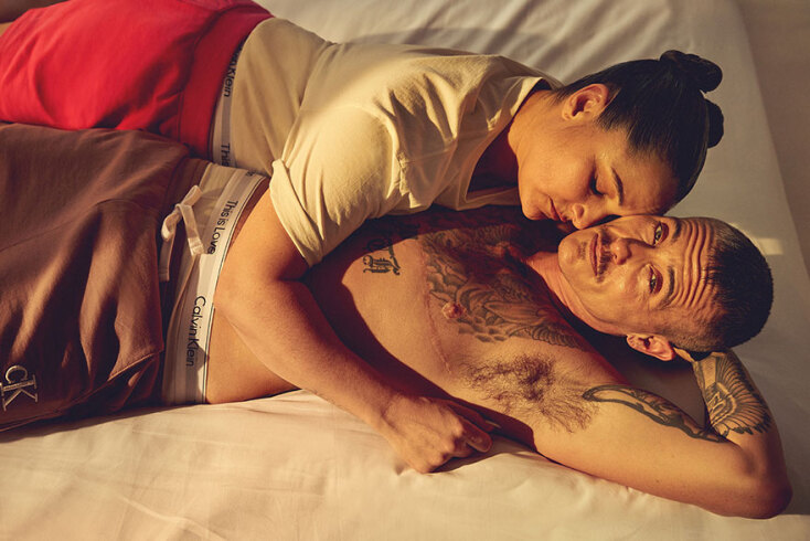 Μοντέλα στην καμπάνια This Is Love της Calvin Klein