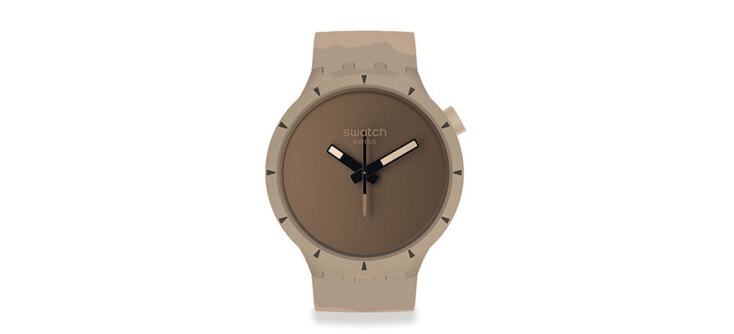 SWATCH Ρολόι Big Bold Bioceramic Desert, συλλογή Colours of Nature, €135