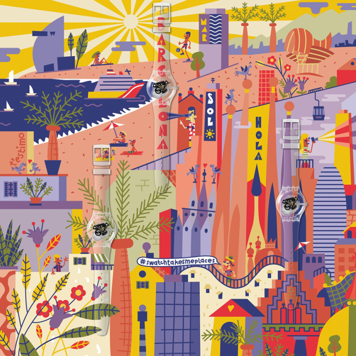 @swatchtakesmetoCITY: Barcelona