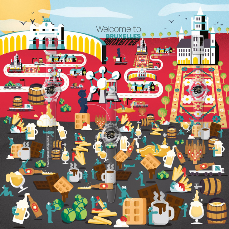 @swatchtakesmetoCITY: Bruxelles