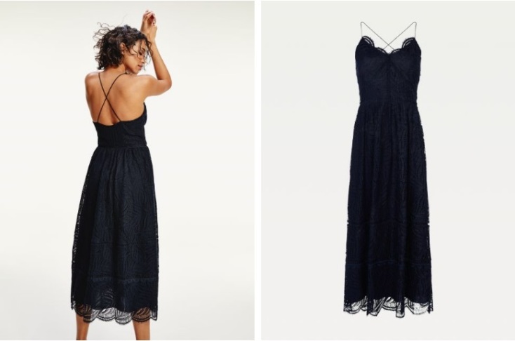 Tommy Hilfiger μίντι φόρεμα φτιαγμένο από πολυτελή δαντέλα €173,40