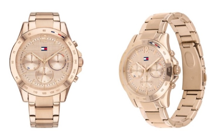 Tommy Hilfiger ροζ χρυσό ρολόι €151,20