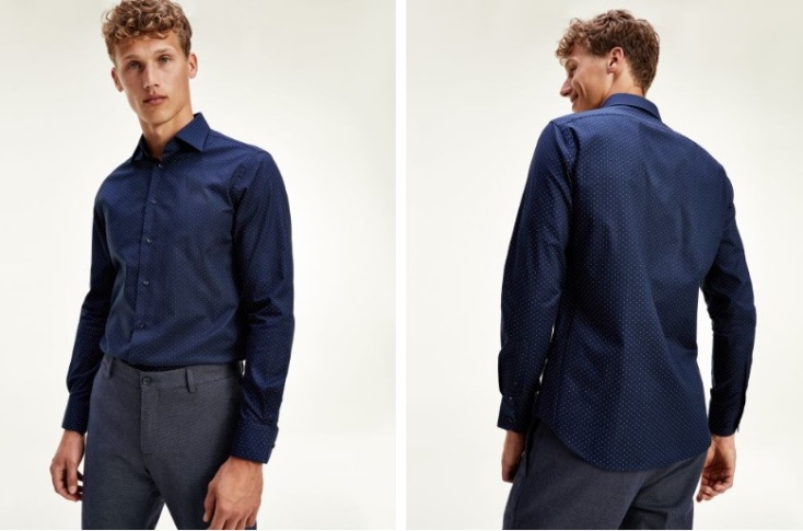 Tommy Hilfiger πουκάμισο Oxford με τελείες €62,34