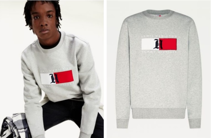 Tommy Hilfiger - Φούτερ με μονόγραμμα Lewis Hamilton €115,20