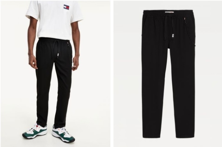 Tommy Hilfiger - Scanton παντελόνι με λεπτομέρεια αλυσίδας σε slim γραμμή €74,32