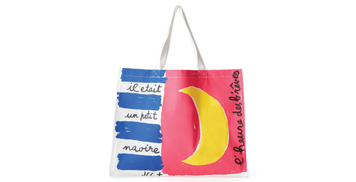 BENETTON Τσάντα ώμου, σχέδιο Jean-Charles de Castelbajac, €40