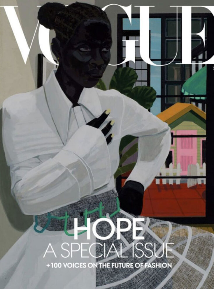 Το εξώφυλλο που φιλοτέχνησε ο Kerry James Marshall 