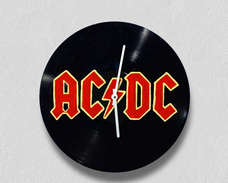 Βινύλιο - ρολόι AC/DC