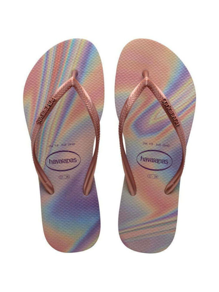 HAVAIANAS Σαγιονάρες Iridescent Sand Grey