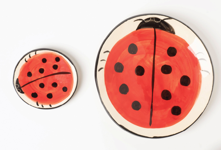 ΜΕΓΑΡΟ ΜΟΥΣΙΚΗΣ Κεραμικά πιάτα Οstria Ceramics €14, €26