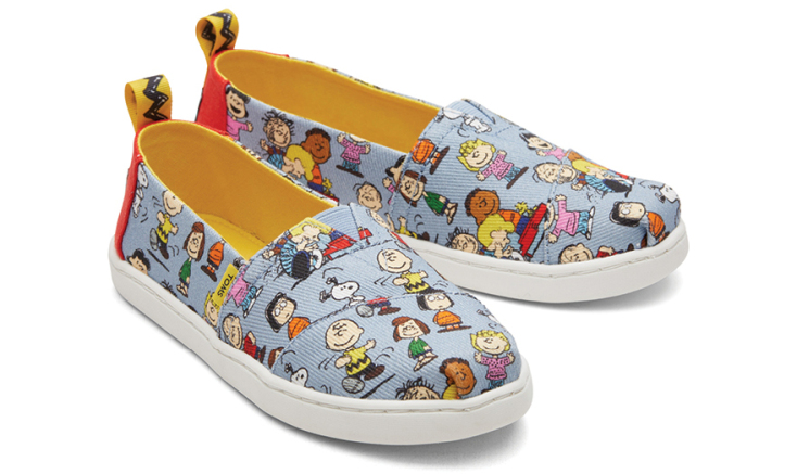 TOMS x PEANUTS Παιδικά παπουτσάκια €50