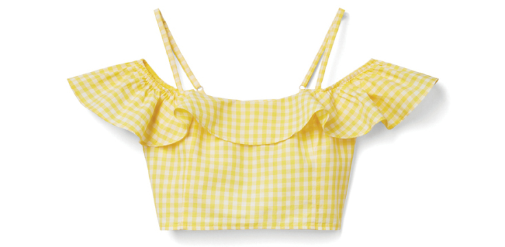 BENETTON Τοπ με βολάν €39,95