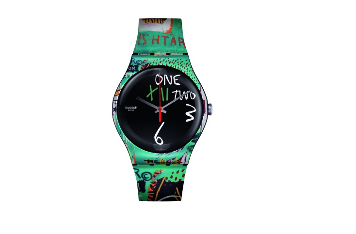 SWATCH Ρολόι Ishtar by Jean-Michel Basquiat 