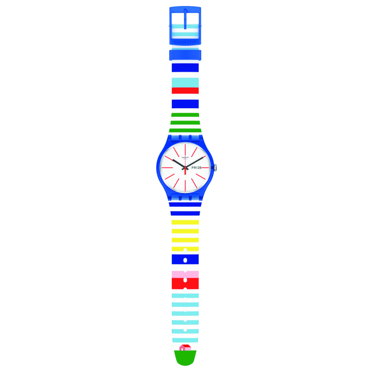 SWATCH Ρολόι Home Stripe Home 