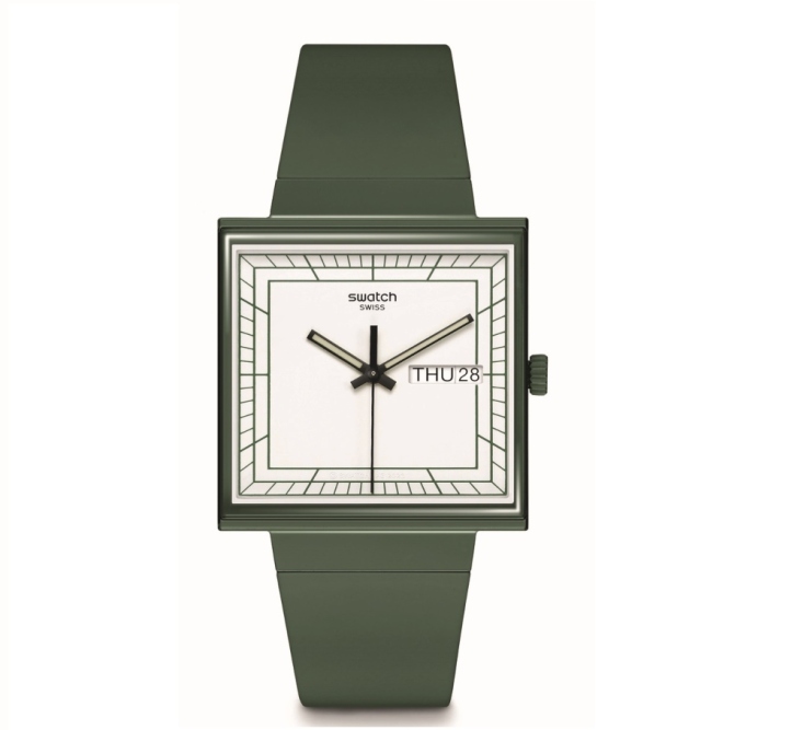 SWATCH Ρολόι Bioceramic WHAT IF... GREEN? €105