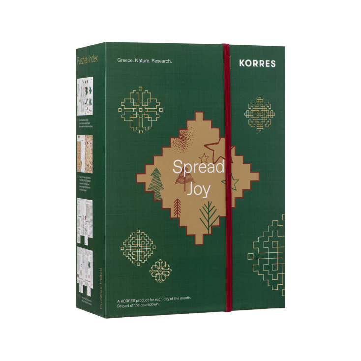 KORRES Ημερολόγιο Limited Edition 2023 Spread Joy με 24 προϊόντα