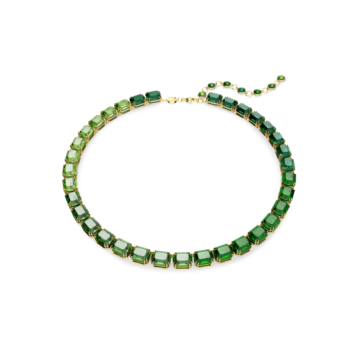 SWAROVSKI Κολιέ Millenia Green €350