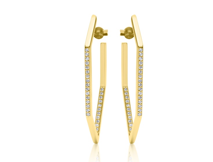 LA VIE JEWELRY Σκουλαρίκια Fivegon €153